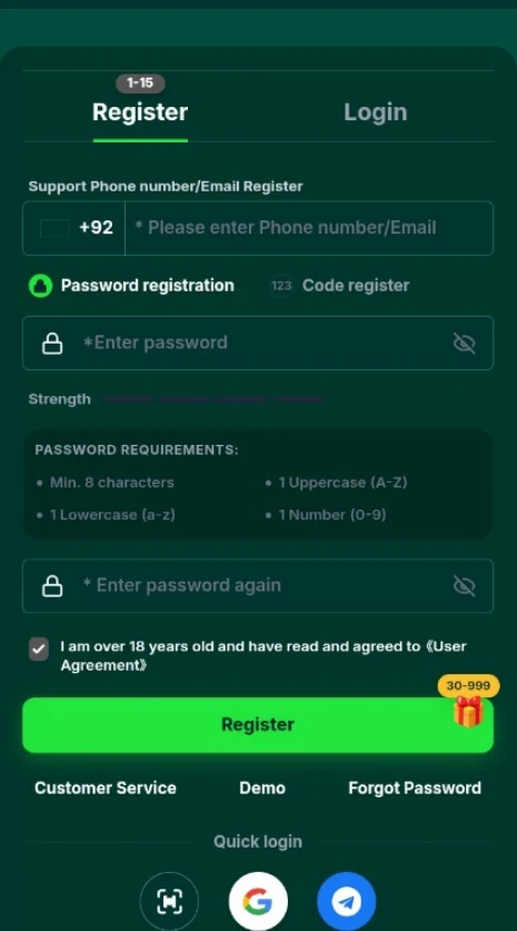 PKRUPEES Game