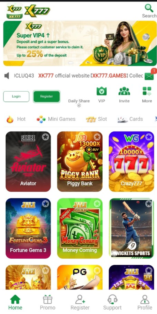 XK777 Game